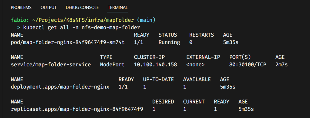 Set up a Network File Storage (NFS) inside Kubernetes